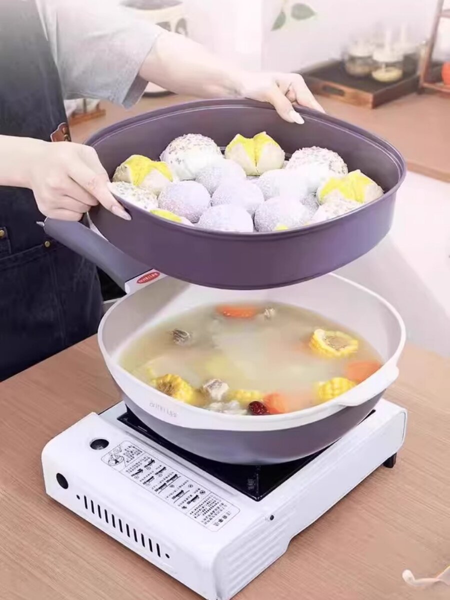 Titanium Non-Stick Cookware for Large Family Meals - Taobao product photo 2