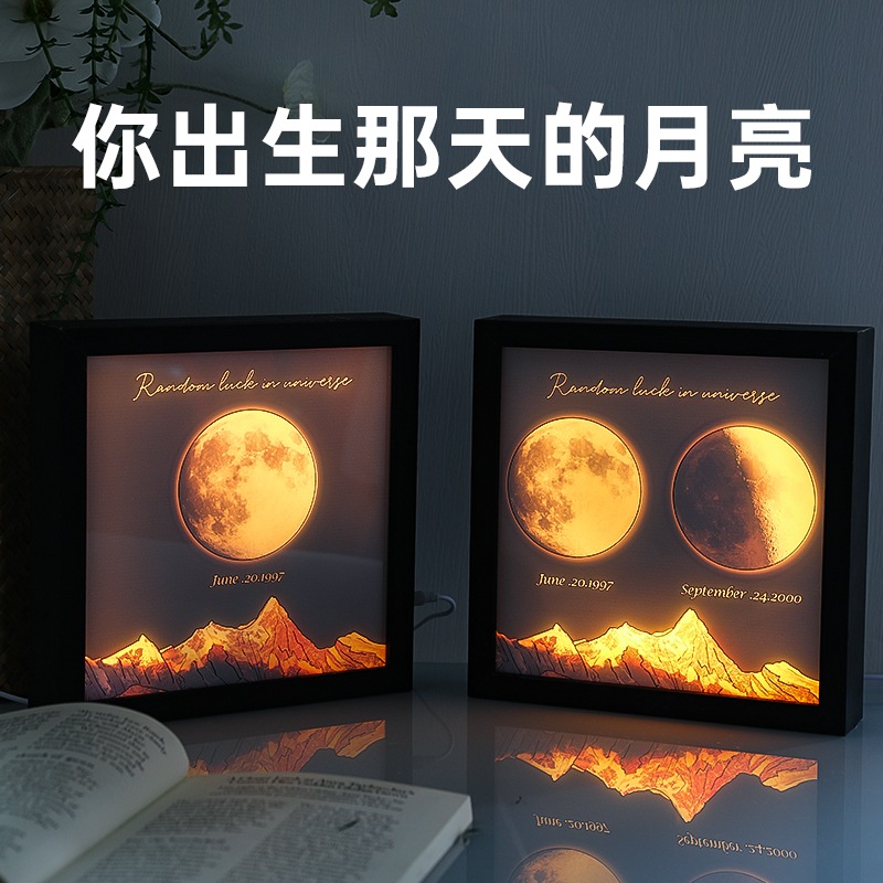 那天月色很美送女生走心生日礼物