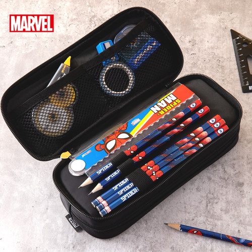 迪士尼小学生漫威笔袋帆布炫酷
