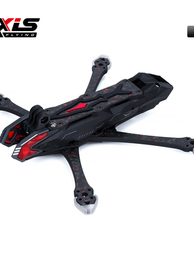 酷飞Axisflying Manta5Pro DC机架 兼容DJI O3 专业拍摄FPV穿越机