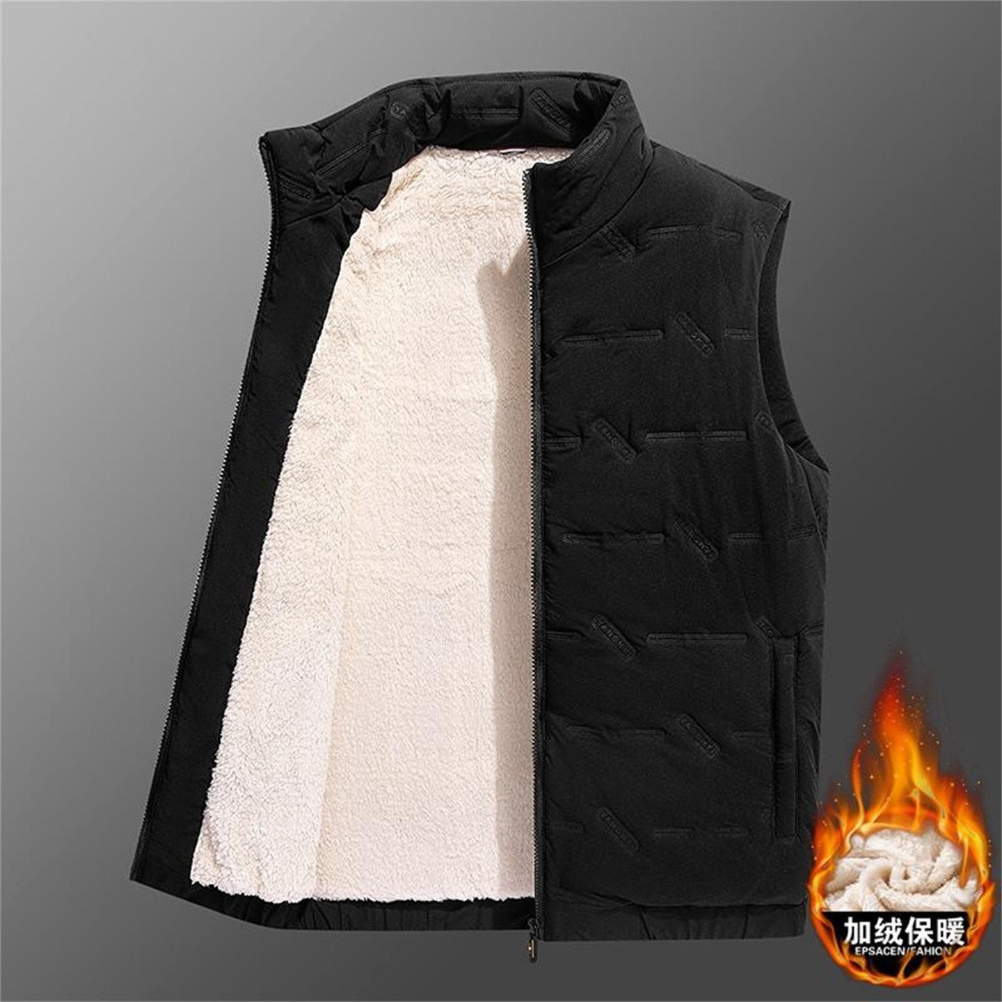 羊羔绒马甲男女加绒加厚秋冬季新款潮流大码保暖背心休闲坎肩外套,男装,常规马甲,淘宝优惠券,粉丝福利购,淘宝优惠卷