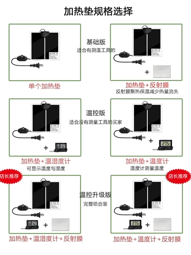 Рептилия Домашнее животное Черепаха Хомяк Краб-отшельник Геккон Рогатая лягушка Попугай Бетта Аквариум с постоянной температурой Ящик для разведения с контролируемой температурой Грелка для рептилий
