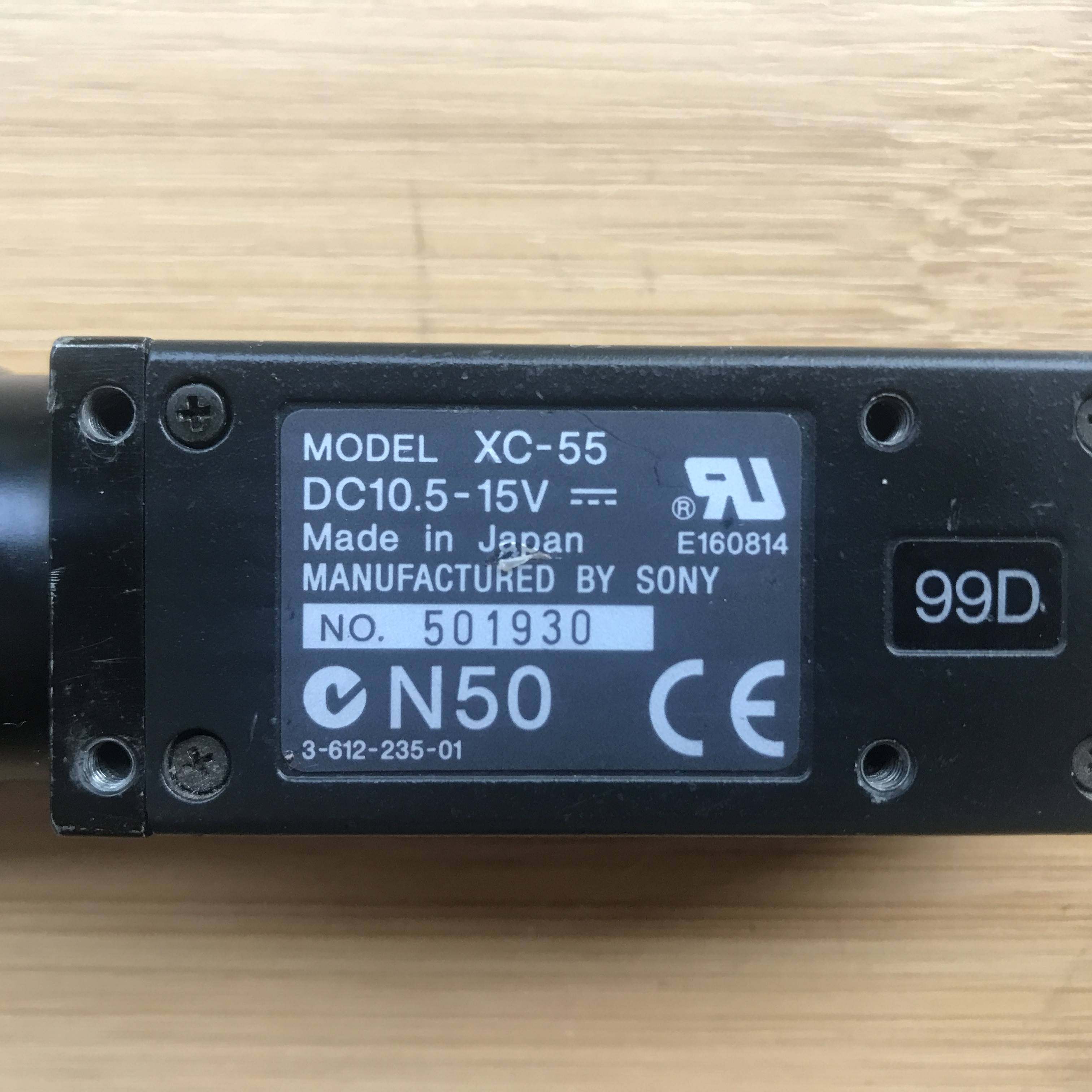 sony工业相机 xc-55 带b w镜头 实物实拍议价