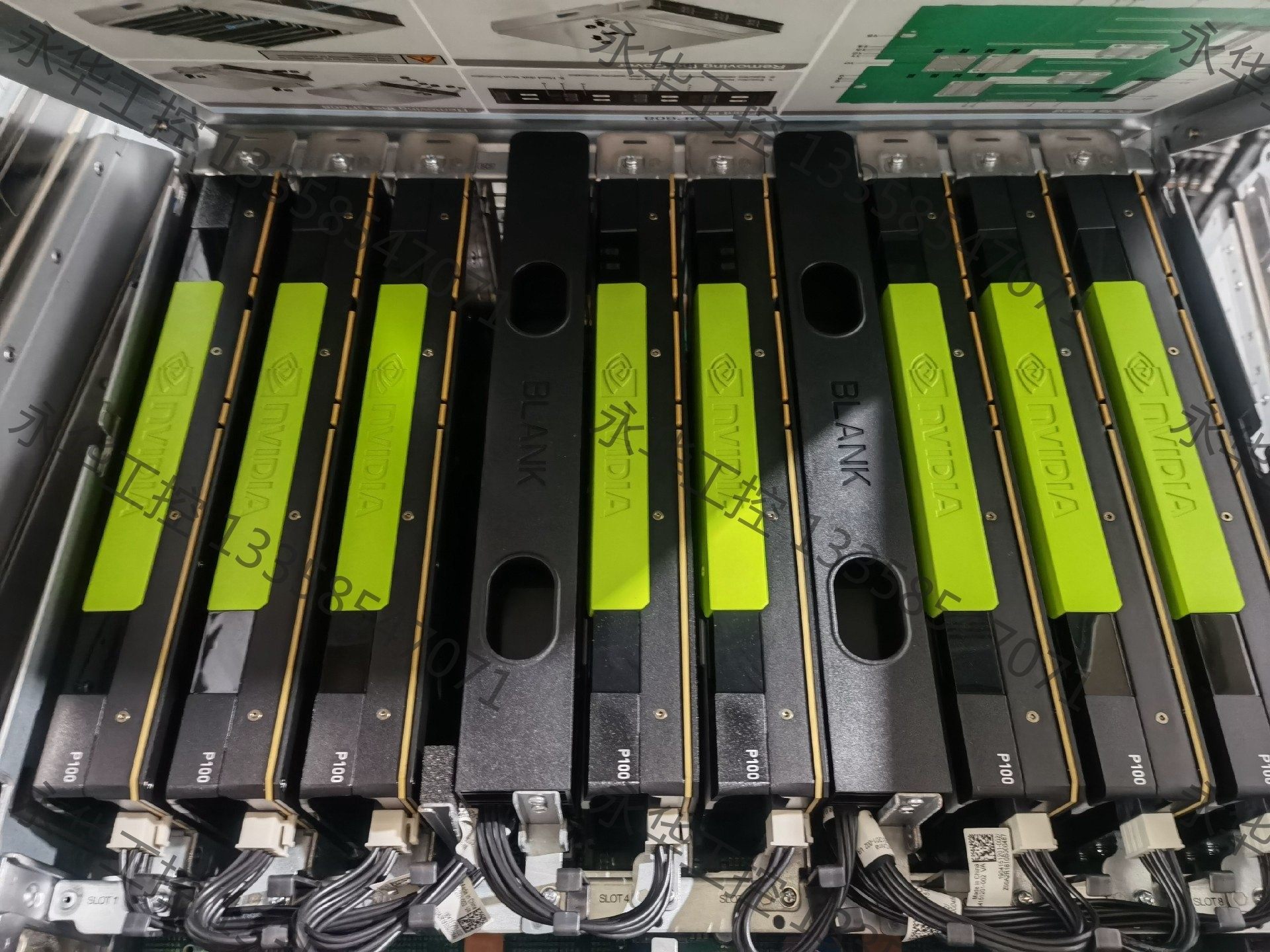 议价 英伟达 tesla gpu p100 16g加速运算卡 gp全新二手