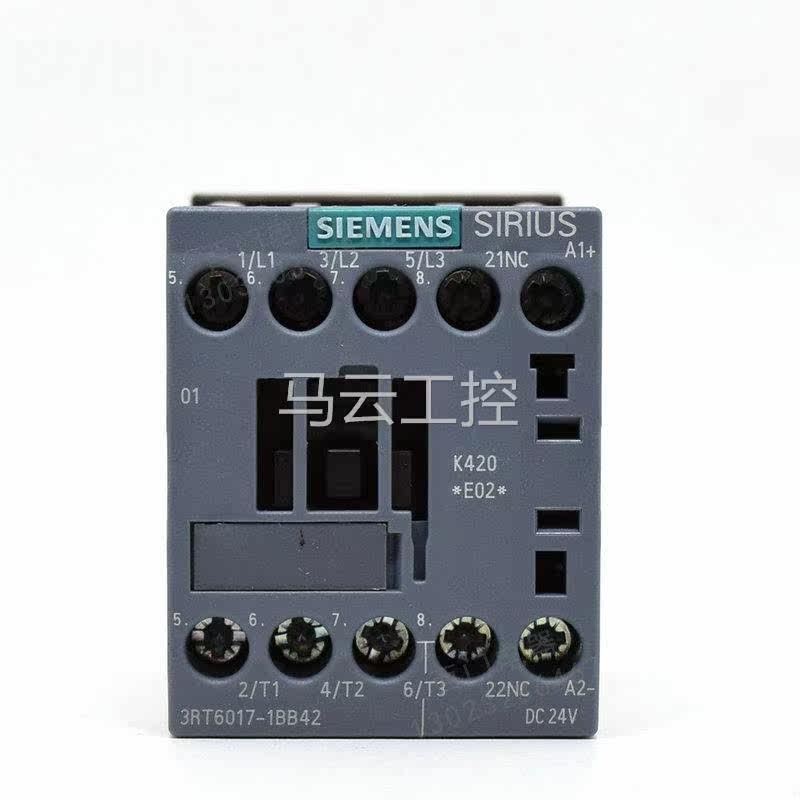 原装正品 西门子 直流接触器sirius 3rt6017-1bb42 dc24v议价议价