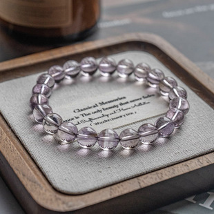 天然高品质玻利维亚紫水晶原石手串手链送礼紫水晶玻利维亚可挑货