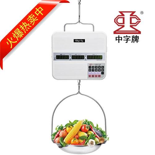 中字热销30kg水产专用超市吊秤