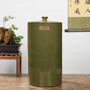 景德镇油缸水缸米缸米桶面缸20斤30斤50斤厨房储米罐防潮防虫坛子