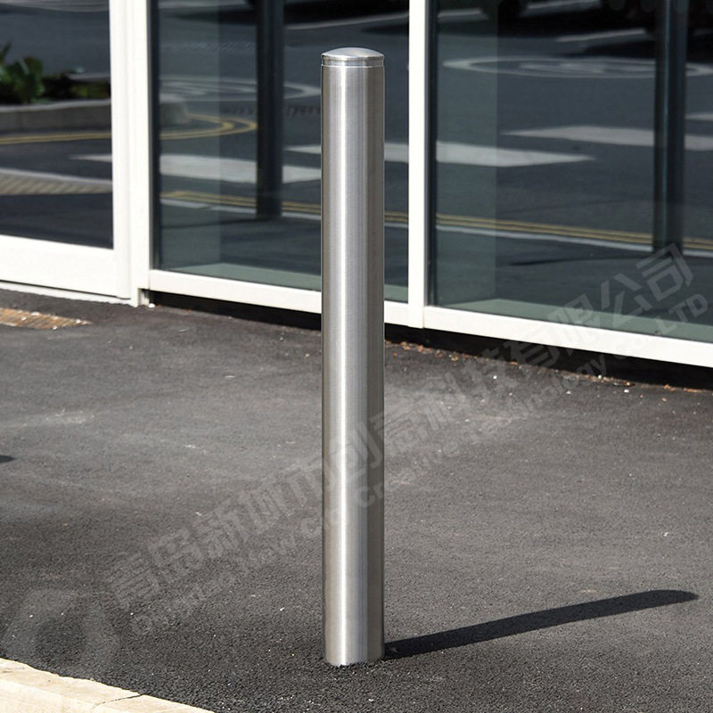 不锈钢路桩警示柱防撞柱挡车柱停车场学校广场路障定制