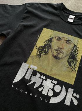 精选好物推荐 浪客行宫本武藏日式经典漫画水墨设计男女短袖t恤