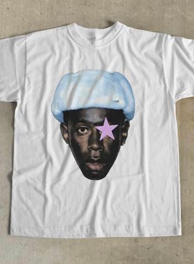 精选好物推荐！泰勒说唱歌手美式潮流音乐节穿搭夏季流行短袖t恤