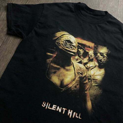 精选好物推荐 寂静岭Silent Hill恐怖氛围感vintage复古短袖t恤