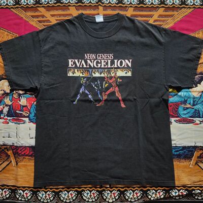 EVA T-shirt短袖t恤 Black Minimalist Punk hip-hop