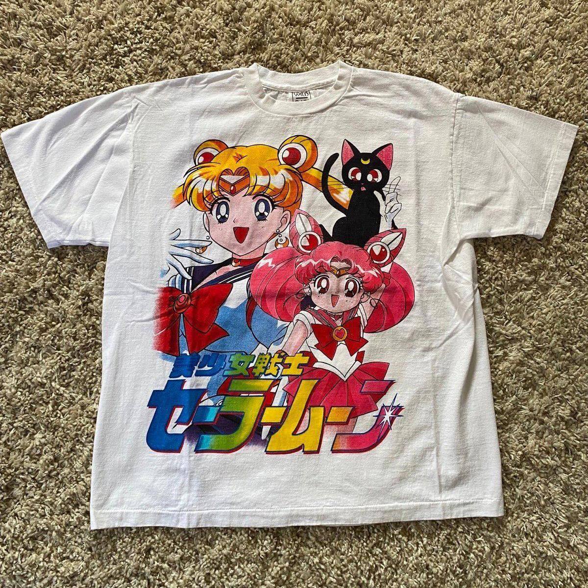 精选好物推荐！美少女战士日系动漫卡通小众设计短袖T恤男女同款,服饰配件/皮带/帽子/围巾,领带夹,淘宝优惠券,粉丝福利购,淘宝优惠卷