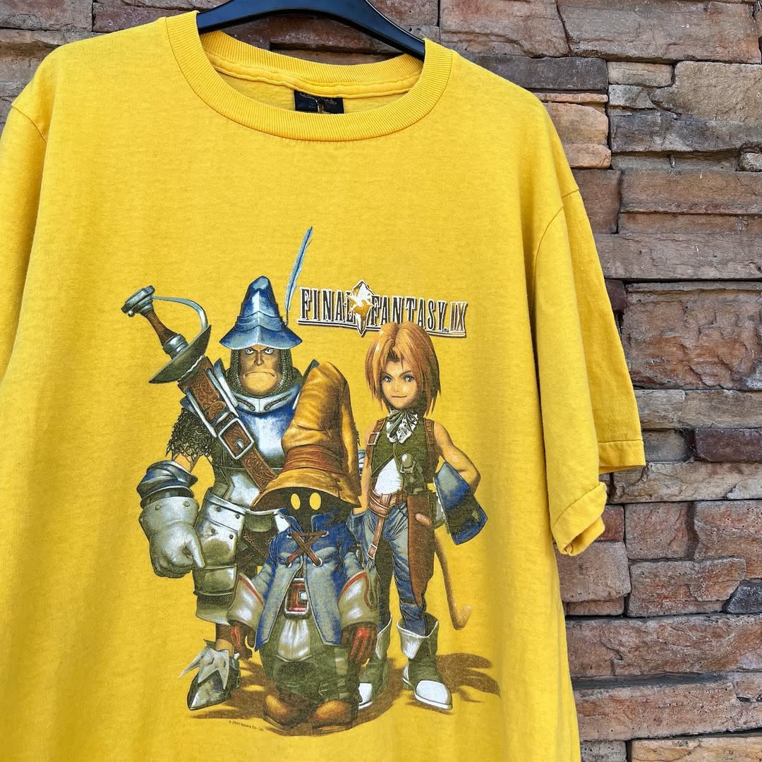 精选好物推荐!最终幻想9 FinalFantasyIXFF9周边短袖T恤男女同款