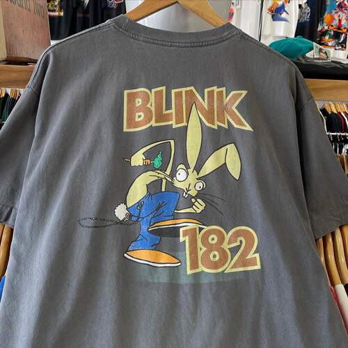 精选好物推荐欧美朋克乐队BLINK 182嘻哈摇滚超火休闲学院短袖T恤