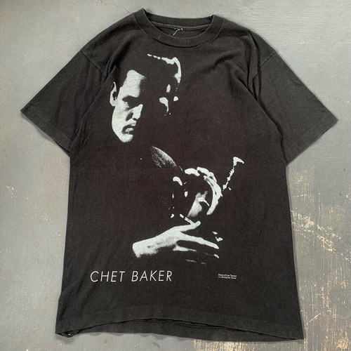 chet baker切特贝克JAZZ vintage Artist T-shirt短袖t恤直喷款