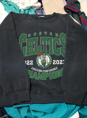 原创Boston Celtics 波士顿凯尔特人队校园街头街头男女圆领卫衣