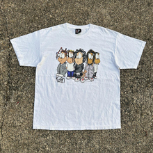 小众oversize卡通美式large size简约设计男女款T-shirt短袖t恤