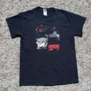 精选好物推荐 90s经典卡通片德克斯特的实验室恶搞男女款短袖t恤