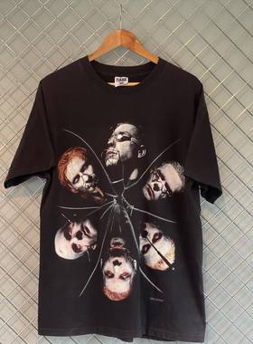 VTG德国战车金属乐队复古人物印花短袖做旧vintage系列FOG风格T恤