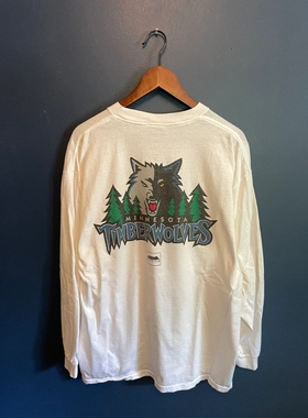 Lakers Warriors Basketball Nets湖人勇士蓝网队秋季纯棉长袖t恤