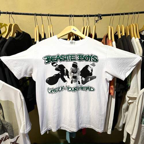 hiphop BEASTIE BOYS 野兽男孩 Rare vintage T-shirt短袖t恤