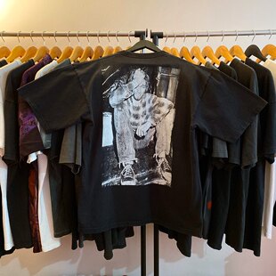 人像复古T恤小众高街美式 精选好物推荐 Kurt Cobain经典 复古短袖