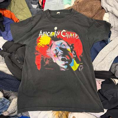 精选好物推荐！Alice in Chains爱丽丝囚徒乐队短袖T恤男女同款