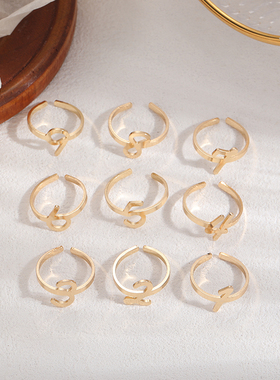 其他女铁日韩饰品戒指