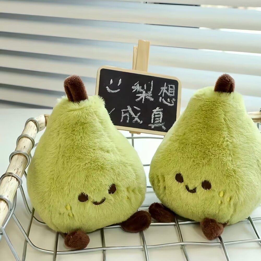 梨想成真包包挂件毛绒玩偶公仔图片