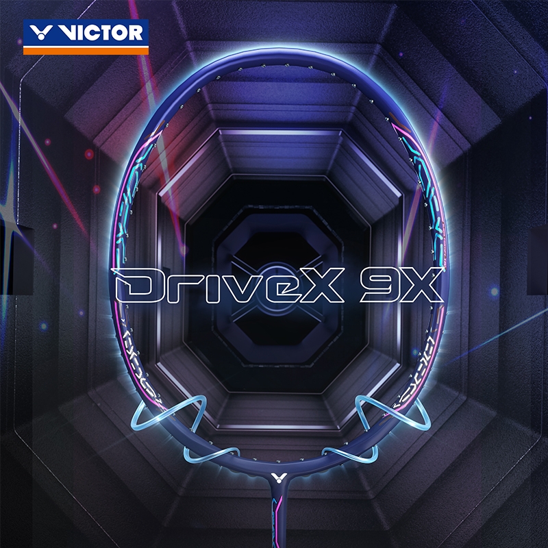 VICTOR胜利驭9x羽毛球拍 DX9X进攻防守兼备比赛训练-封面