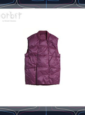 Norbit 羽绒马甲山系机能户外宽松立领拉链秋冬保暖背心外套