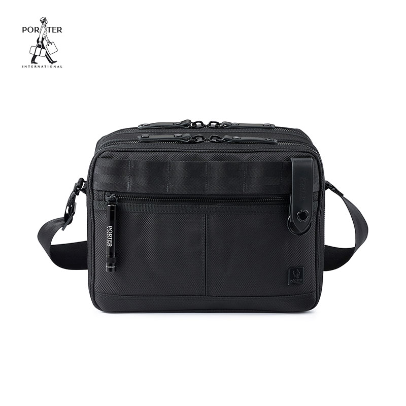 PORTER尼龙双拉链户外手电包