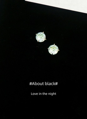 Ab | 春天 | 天火切锆石免摘316L钛钢耳钉耳垂钉耳骨钉耳蜗钉