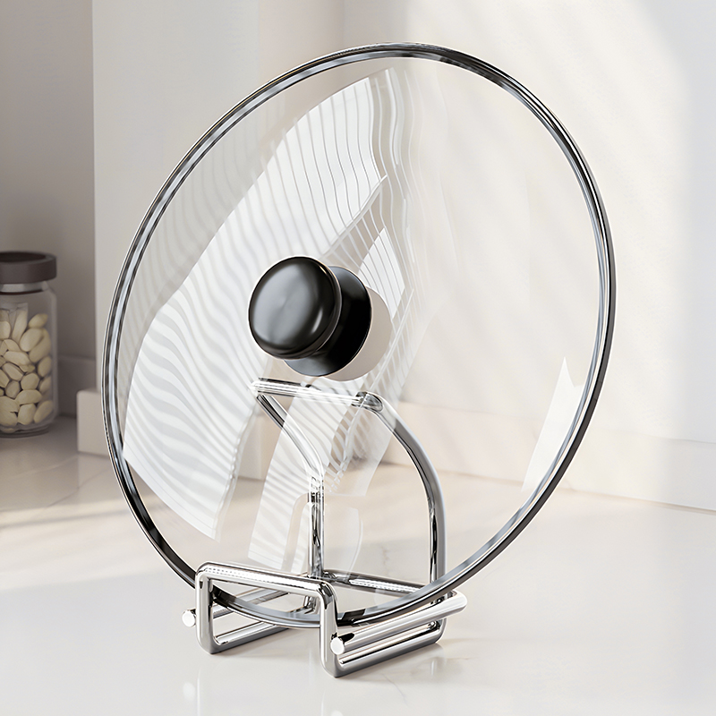 不锈钢锅盖架放砧板菜板置物架