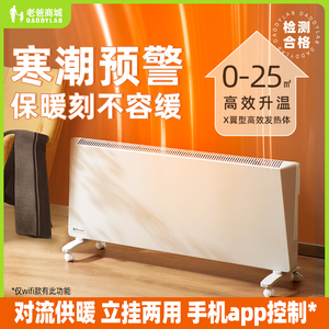 老爸评测电暖器家用取暖器全屋速热暖风机冬天暖气工厂发