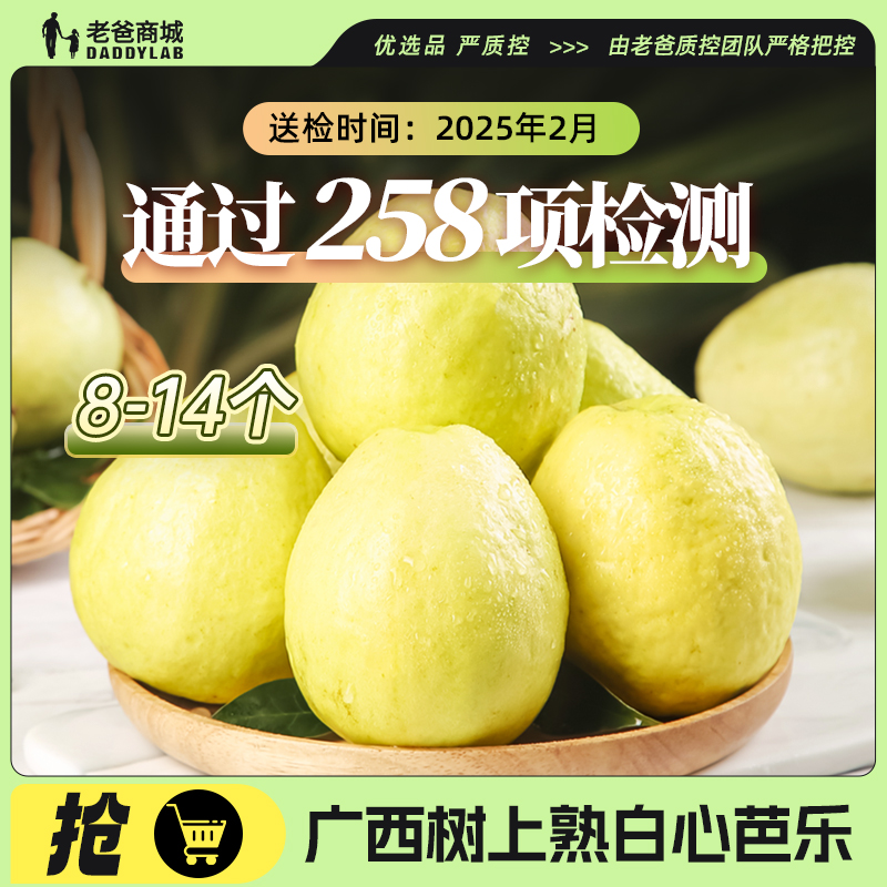 老爸评测奶油芭乐新鲜时令水果