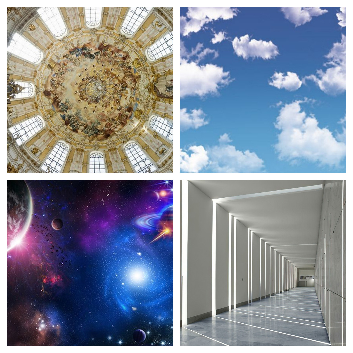 壁画吊顶背景墙定制壁画