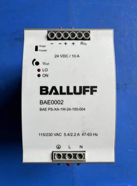 【议价】BALLUFF巴鲁夫电源 BAE0002
