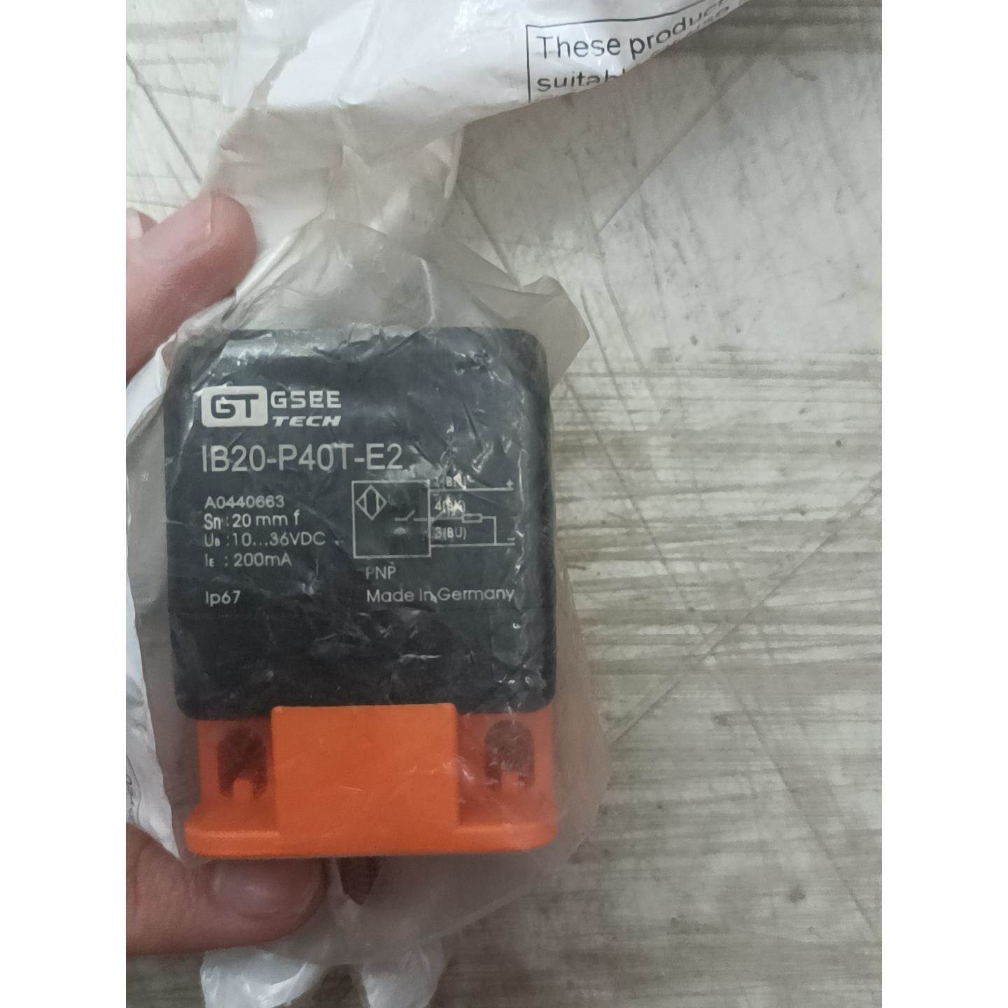 【议价】GSEE 接近开关 IB20-P40T-E2 新 数量： 5