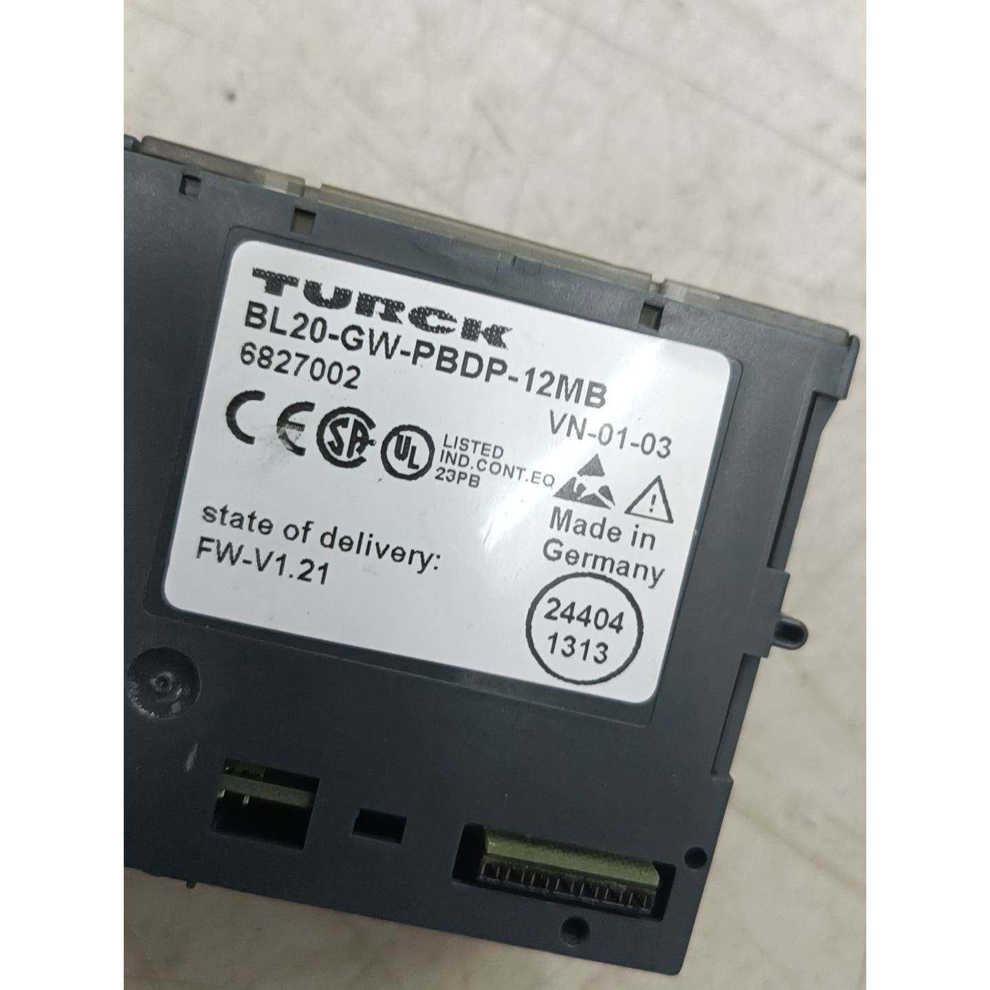 【议价】图尔克 耦合器 BL20-GW-DPV1 6827234 旧