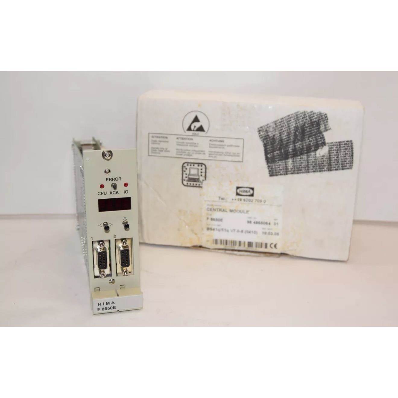 【议价】Hima 黑马卡件 CPU中央处理器 F8650E