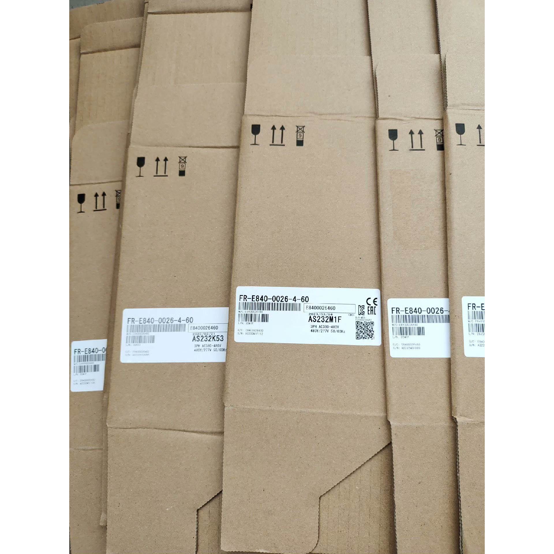 【议价】全新原装三菱变频器E840和E820系列外盒一批……详细规格