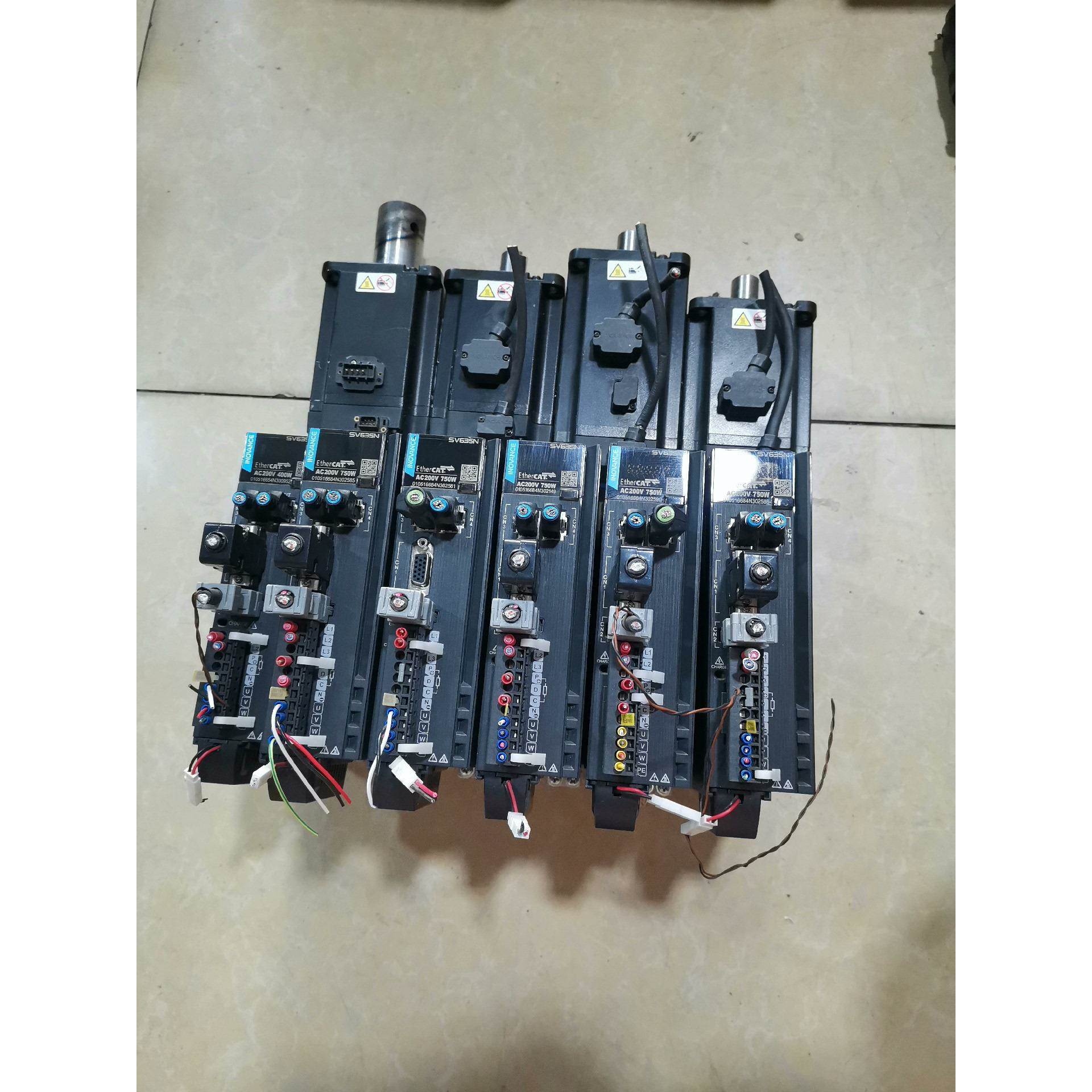 【议价】汇川伺服750W电机MS1H4-75B30CB驱动器SV63