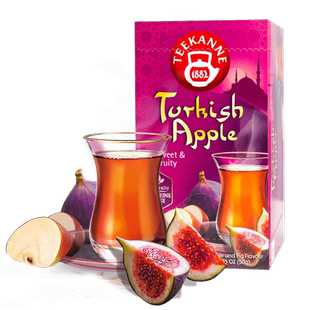 进口德国Teekanne土耳其苹果水果茶冷泡茶玫瑰茄袋泡无花果茶叶包