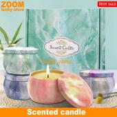 Soy Essential wax candles 4pcs Aromatherapy Scented set Oil