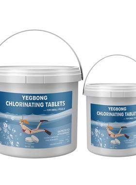 Chlorinating Tablets Swimming Pool Chlorine Slow Dissolving