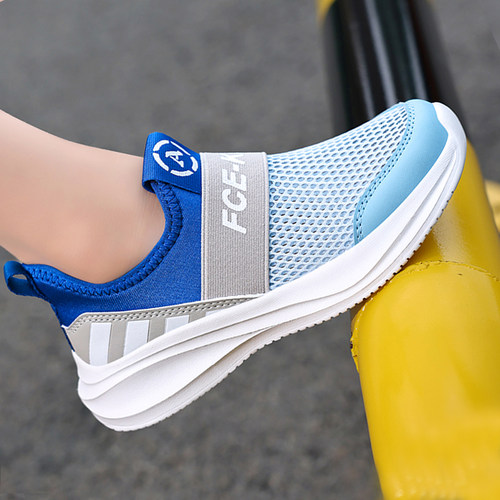 网面儿童跑步鞋轻便休闲