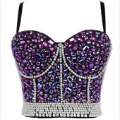 韩国女团blackpink金智妮Lisa朴彩英金泫雅同款 吊带背心表演服女